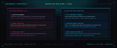 The Playbook for Headhunting Engineers from Razorpay, CRED, Swiggy, and Flipkart for Seed Startups