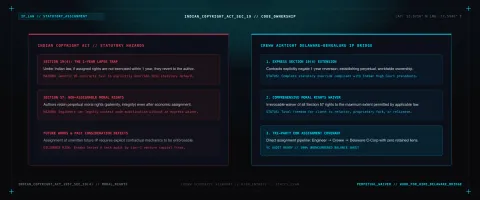 Airtight Code Ownership: How to Ensure 100% IP Assignment from Bengaluru Engineers to Delaware C-Corps