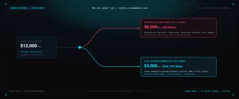 The 60% Agency Tax: Why Traditional Dev Shops Squeeze Founders and Engineers